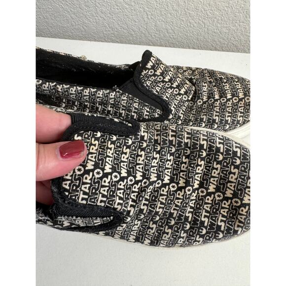 Disney Star Wars Print Slip-On Sneakers Gap-Kids 4 - Picture 5 of 9